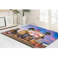 thumbnail image 5 of Classic Rugs, Entryway Rugs, Gift For Him Rugs, Las Vegas Rug, View Rug, Las Vegas View Rug, Landscape Rug, Housewarming Gift Rug, Large Rug, 2.6'x5' - 80x150 cm, 5 of 8