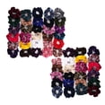 thumbnail image 5 of 53Pack Bulk Velvet Scrunchies Women Hair Band Lady Bobble Hair Ties Jewelry, 5 of 6