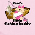 thumbnail image 2 of CafePress - Paw's Fishing Buddy Infant Bodysuit - Baby Light Bodysuit, Size Newborn - 24 Months, 2 of 4