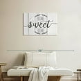 thumbnail image 2 of Elephant Stock Home Sweet Home Typography Vi Wall Sign Wall Art - Horizontal Canvas Wall Art - Living Room Wall Decor - Wall Signs Canvas - Beige And Gray Decor - 30" x 20", 2 of 8