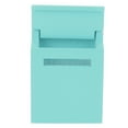 thumbnail image 2 of 1:12 Mini casa de muñecas Decoración Villa Accesorios Buzón de madera de colores Buzón abatible Verde, 2 of 7