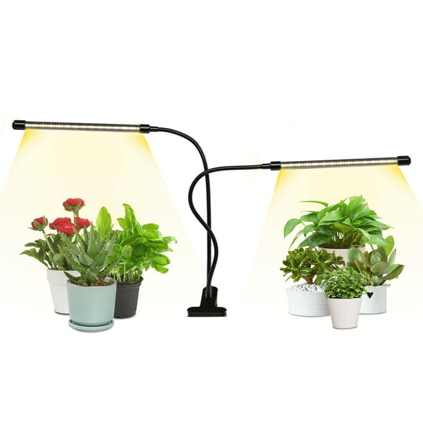 Tiras de luz LED para cultivo iPower Full Spectrum, 2 tubos, 1 paquete