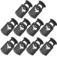 thumbnail image 2 of EeaseCA 5 Sets Adjustable Cord Locks Spring Plug Plastic Drawstring Stop Slider for Shoelaces Bags Clothing (Large, 10pcs/Set), 2 of 8