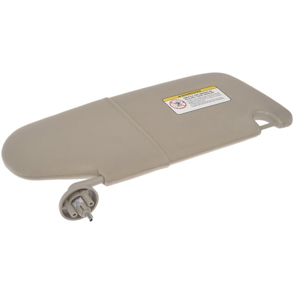 Dorman 74214 Driver Side Sun Visor Assembly for Specific Dodge Models, Beige