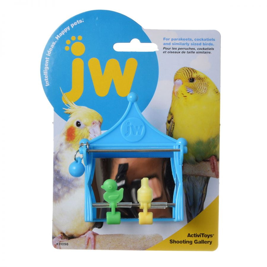 1 count JW Insight Activitoys Shooting Gallery Bird Toy - Walmart.com ...