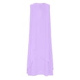 thumbnail image 5 of YuXingFu Dresses for Women Maxi Crew Neck Plus Size Womens Dress Sleeveless Solid Color Long Casual Summer Purple S, 5 of 8