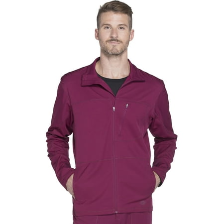 

Dickies Dynamix Scrubs Warm Up Jacket for Men Zip Front DK310