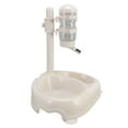 thumbnail image 4 of Cuenco dispensador de agua para mascotas, automático, evita resbalones, altura ajustable, alimentador de agua estancado para perros y gatos, 4 of 12