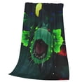 thumbnail image 7 of Lsque Pikmin Pattern Fuzzy Fleece Throw Blanket Extra Large,Super Soft,Fluffy and Warm Blankets for Couch,Bed,All Season Use (50"x40"), 7 of 7