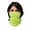 Neon Yellow, variant on Face Cover Neck Gaiter Dust Protection Tubular Breathable Scarf - 6 Pcs (Neon