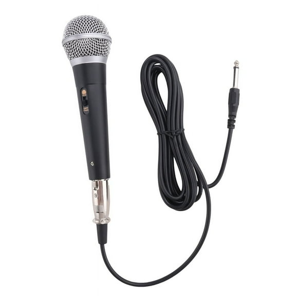 Handheld Professional Wired Dynamic Microphone Clear Voice Mic for Karaoke Vocal Music Performance