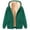 Green B, variant on SHUNSUI Women's Sherpa Lined Hoodies Full Zip up Sweatshirts Fall Winter Warm Jacket with Pockets