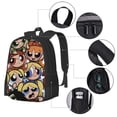 thumbnail image 4 of The Powerpuff Gi-rls Fashion Backpack Rucksack Casual Daypack School Bag Unisex Computer Bag Bookbags Multi-Purpose Laptop Backpack, 4 of 8