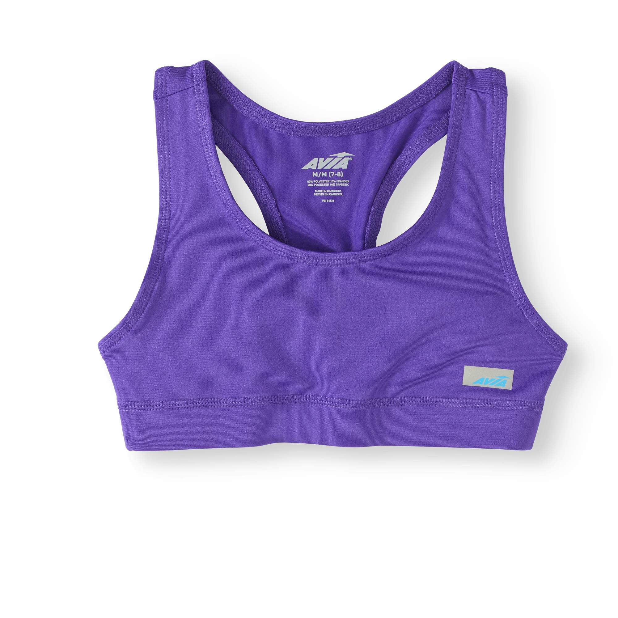 walmart girls sports bra