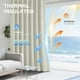 thumbnail image 4 of Cortinas Blackout Joydeco 100% Opacas 132x274 cm Beige, 4 of 9