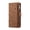 Brown, variant on K-Lion for Samsung Galaxy A42 5G Zipper Wallet Case,Luxury Retro Leather Crossbody Pocket Case Card Slots Shockproof Kickstand Phone Cover with Shoulder & Wrist Strap for Women Men,Rosegold