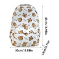thumbnail image 3 of School Backpack for Teens Cute Capybara Print Backpack Large Capacity Laptop Bag Casual Commute Travel Daypack, 3 of 5