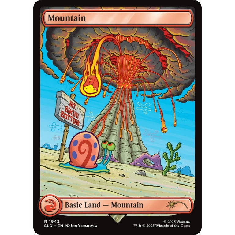Magic the Gathering Secret Lair x SpongeBob SquarePants
