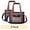 Black and Red, variant on Igloo Heritage Soft-Sided Lunch Cooler Bag, 12 Can Capacity, Gray and Teal, Insulated Soft Cooler Keeps Food and Drink Cold Wherever You Are