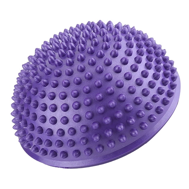 Foot Massage Ball, PVC Inflatable Half Yoga Massage Point Fitballs Exercises Trainer Fitness Balance Ball