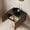 30''Bowl Black Stone Vessel, variant on LHKJ 30in Black Stone Countertop, Brown Oak Cabinet, No Basin