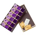 thumbnail image 1 of 18 Piezas Ba?o Perfumado Flor Ba?o Cuerpo Jabón Pétalos De Rosa En Caja De Regalo (púrpura) ZefeiWu 1327533618212, 1 of 1