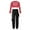 Red, variant on TiaoBug Kids Girls 2 Piece Hip Hop Street Dance Costume Outfits Fishnet Crop Top Cargo Pants Sport Outfits Fluorescent Green 8