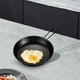 thumbnail image 1 of Sartén para asar, sartén para asar, utensilios de cocina con mango plegable, sartén antiadherente para cocinar en interiores y exteriores, picnics, 20 centímetros, 1 of 8