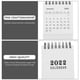 thumbnail image 3 of 1pc 2022 CALENDARIO DE ESCRITORIO PARA EL TIEMPO DE PRÓXIMO TIEMPO QUE ESPERA PLANES DE MECOS DE OFICINA CALENDARIO, 3 of 6