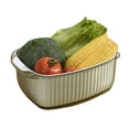 thumbnail image 2 of Aparatos de cocina, lavabo doble de gran capacidad, cesta para verduras, cesta para lavar platos, cesta para colar fugas de agua, cesta para escurrir fruteros., 2 of 9