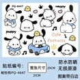 thumbnail image 3 of Pegatina de dibujos animados Kawaii Sanrio Pochacco, pegatina decorativa para ordenador portátil, taza de agua, vehículo eléctrico, pegatina impermeable, regalo, 3 of 5