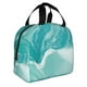 thumbnail image 2 of Easygdp Teal Turquoise 1 Bolsa Térmica Premium - Tela Oxford Impermeable, Gran Capacidad, Bolsillo Frontal, Unisex para Trabajo, Escuela, Actividades al Aire Libre y Picnics, 2 of 8