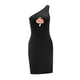 thumbnail image 5 of Vestido con Hombros Descubiertos para Mujer, Verano, Adolescentes, Vestido Corto Formal de Verano para Trabajo en La Calle S, 5 of 7