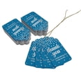 thumbnail image 3 of Inkdotpot Real Silver Foil ThankYou For Celebrating The Bride To Be Bridal Shower Tags Favor Hang Paper Tags 100 Pack, 3 of 6