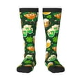 thumbnail image 2 of Lsque St Patrick's Day10 Printed Crew Socks Men's Women's LightWeight Thin Casual Calf Socks ,Knee High Socks,Cotton Socks, 2 of 9