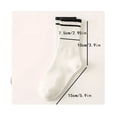 thumbnail image 2 of 5 Pares De Calcetines Moda Calcetas Deportivas Para Mujer colores, 2 of 5