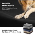 thumbnail image 4 of Cooling Elevated Dog Bed, Portable Raised Pet Cot with Washable & Breathable Mesh, No-Slip Feet Durable Dog Cots Bed for Indoor & Outdoor Use, X Large, CWC1803-XL, 4 of 5