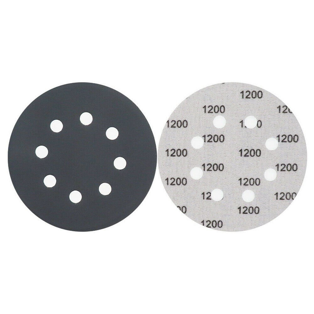 90mm Wet & Dry Mouse Sanding Pads Grit 60-10000 Hook & Loop Sanding Discs 