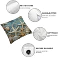 thumbnail image 4 of BANET Sea Beach on Fishing Lumbar Pillow Cover Decorative Throw Pillow Cover for Sofa Couch Home Farmhouse Decor White, 4 of 5