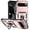 Rose Gold, variant on for Google Pixel 9 Pro XL Case Camera Lens Protector Slide Cover Black, Rugged Shield Heavy Duty Google Pixel 9 Pro XL Phone Case with Ring Holder Shockproof (Purple)