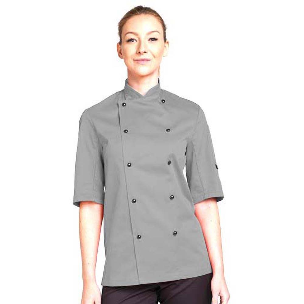 Dennys Short Sleeve Stud Button Chef 