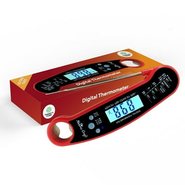 Meat Thermometer for Grilling - Digital Instant Read Wireless Cooking Thermometer for BBQ and Kitchen - Nature's Craft Ultra Fast Digital Food Thermometer