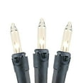 thumbnail image 3 of Novelty Lights 100 Light Clear Christmas Mini Light Set, Black Wire, 34 Long, 3 of 5