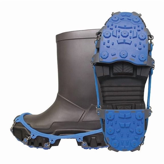 Winter Walking Ice Cleats,Unisex,Blue/Gray,PR JD7725-L