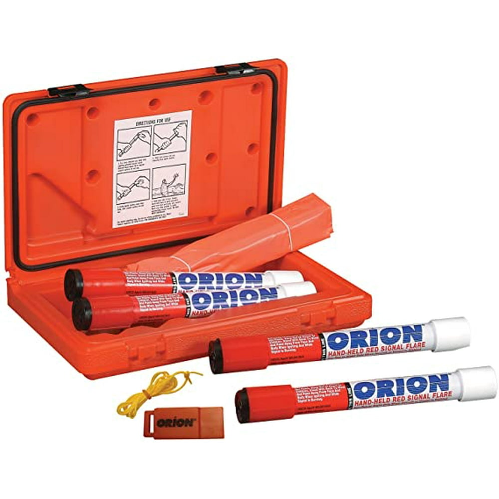 Orion Safety Products Locater Plus 4 Marine Signal Kit LOCAT+ Flare