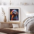 thumbnail image 6 of Diamond Art Kit for Adults, Colorful Poodle Portrait Vibrant Mood Diamond Painting for Adults Beginners, 5D DIY Diamond Art Painting Kits, Colorful Diamond Painting Craft for Home Decor 12x16, 6 of 7