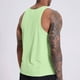 thumbnail image 5 of pstuiky Hombres Tanque, Camiseta deportiva corta sin mangas con cuello redondo y elástica de color liso para hombre Chaleco para hombre l, 5 of 5