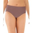 thumbnail image 1 of Bali Womens One Smooth U All-Around Smoothing Hi-Cut Panty, 9, Mocha Velvet, 1 of 1
