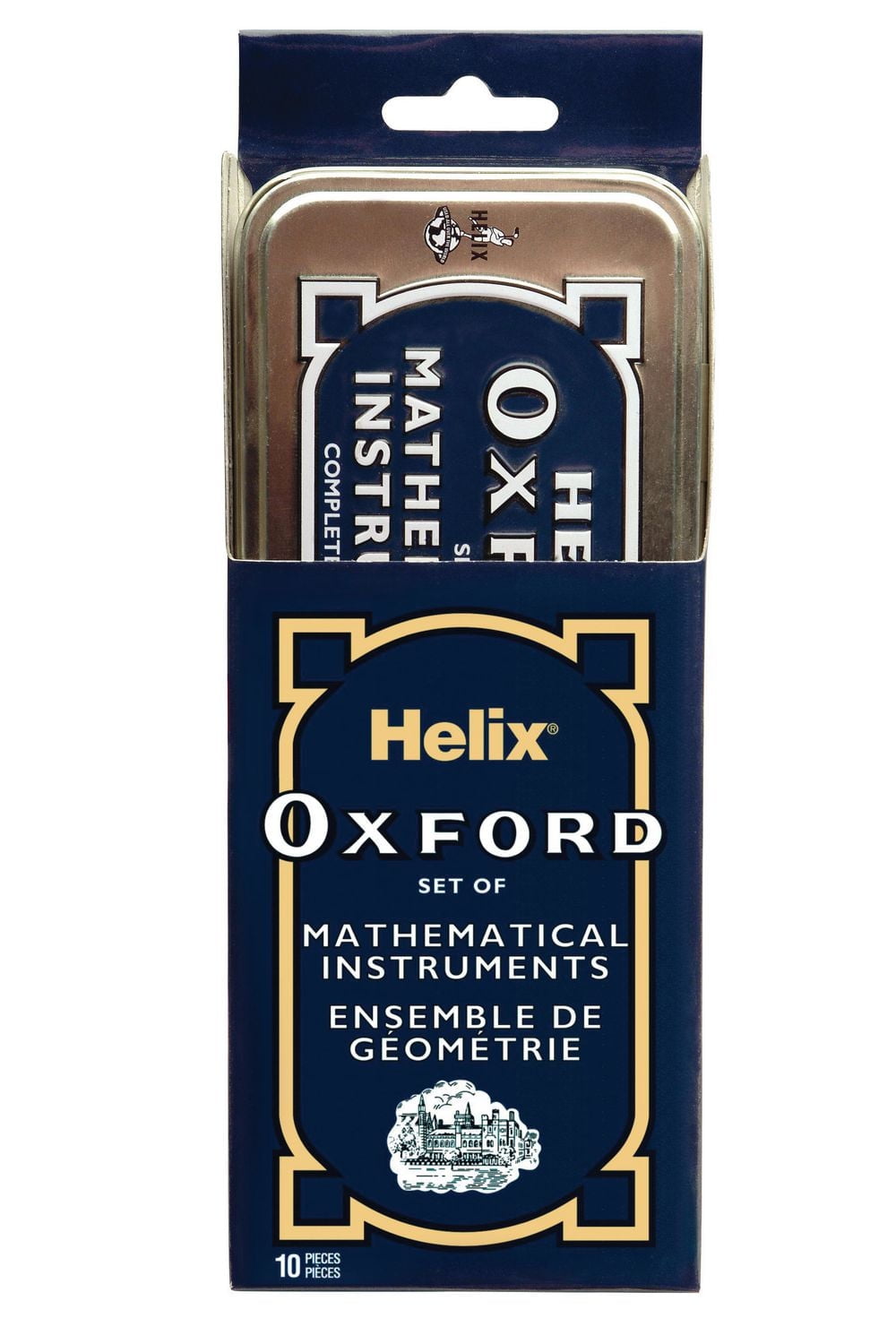 Oxford® Set of Mathematical Instruments, 10 pieces set