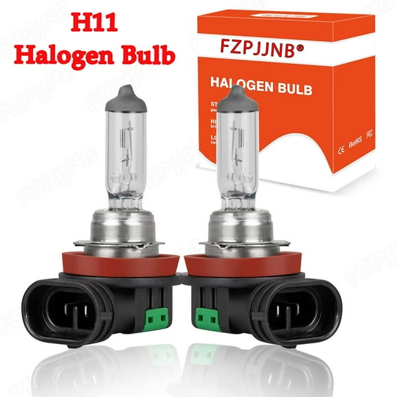 FZPJJNB For Ford Fiesta 2011-2019 Halogen Headlight Kit H11 3400K Low Beam Bulbs,Pack of 2